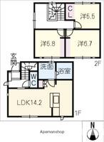 物件の間取り画像