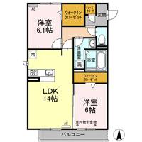 物件の間取り画像