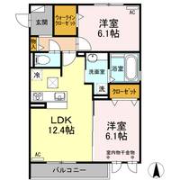 ELVITA (エルヴィータ)の間取り