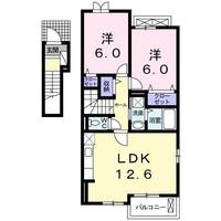 サンブリーズAの間取り