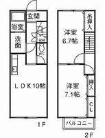 物件の間取り画像