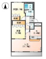 物件の間取り画像
