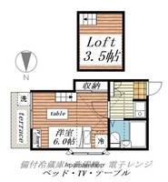 物件の間取り画像