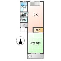 シャルマンパレスUⅠ00202の間取り