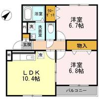 コアロードⅡの間取り