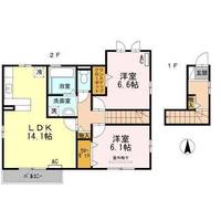 DーROOM琴塚 Aの間取り