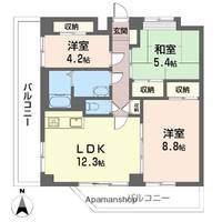 物件の間取り画像