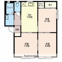 カーサルミエールFの間取り