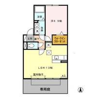 セジュールきよし Aの間取り