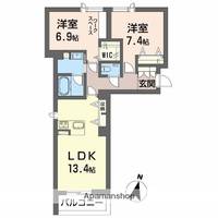 物件の間取り画像