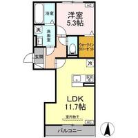 セレスティア岐南 WESTの間取り