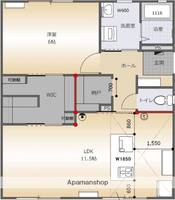 物件の間取り画像