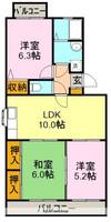 物件の間取り画像