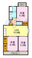 物件の間取り画像