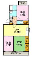 物件の間取り画像