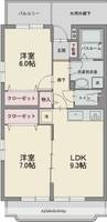 サンライズマルシェ301の間取り