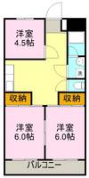 グリーンハイツ増田の間取り