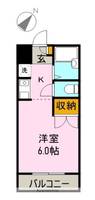 ブルーアイランドⅠ201の間取り