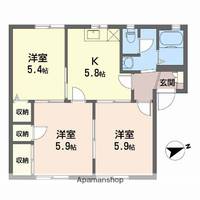 物件の間取り画像