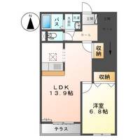 FLORE CLAIRE(フロール・クレール)の間取り