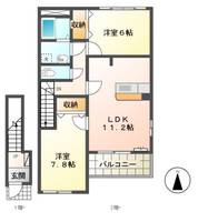 物件の間取り画像