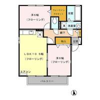 サン・ヒル矢立 Bの間取り