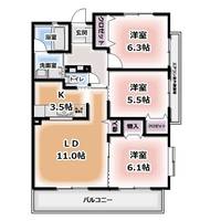 KーWAVEの間取り