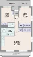 物件の間取り画像