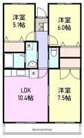 物件の間取り画像