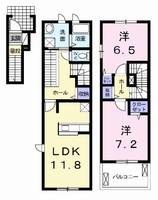 ステラ皆沢の間取り