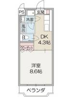 物件の間取り画像