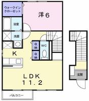 物件の間取り画像