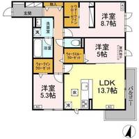 物件の間取り画像