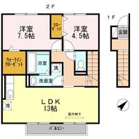 セジュールIIIの間取り