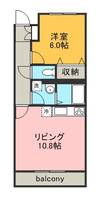 アビターレ上土狩の間取り
