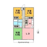 クリオネハイツの間取り