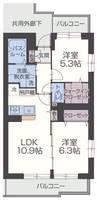 物件の間取り画像