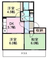 物件の間取り画像