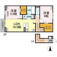 CASA TAKEKURA205の間取り