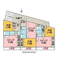 物件の間取り画像