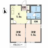 物件の間取り画像