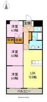 物件の間取り画像