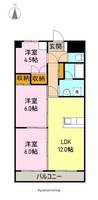 物件の間取り画像