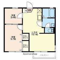 ルミエールタムラBの間取り