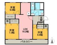 プラテリアの間取り