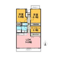 物件の間取り画像