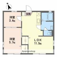物件の間取り画像