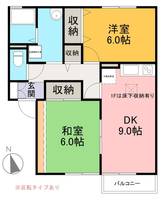 セジュール中丸の間取り