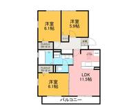 物件の間取り画像