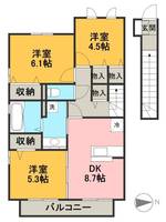 エスポワールの間取り